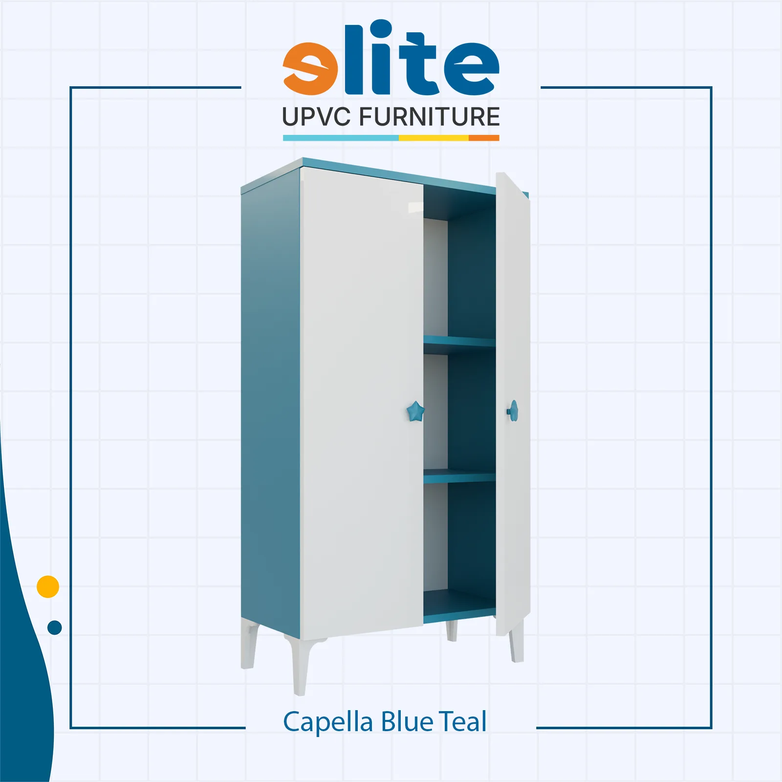 Lemari Capella detail furniture upvc Elite Shop