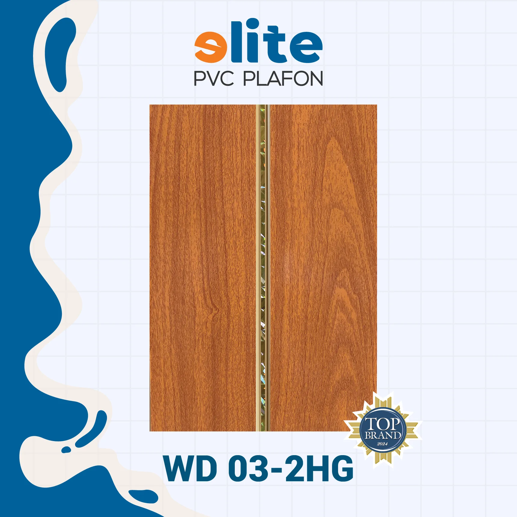 Elite Plafon Glosy Lebar 20 cm galeri 43