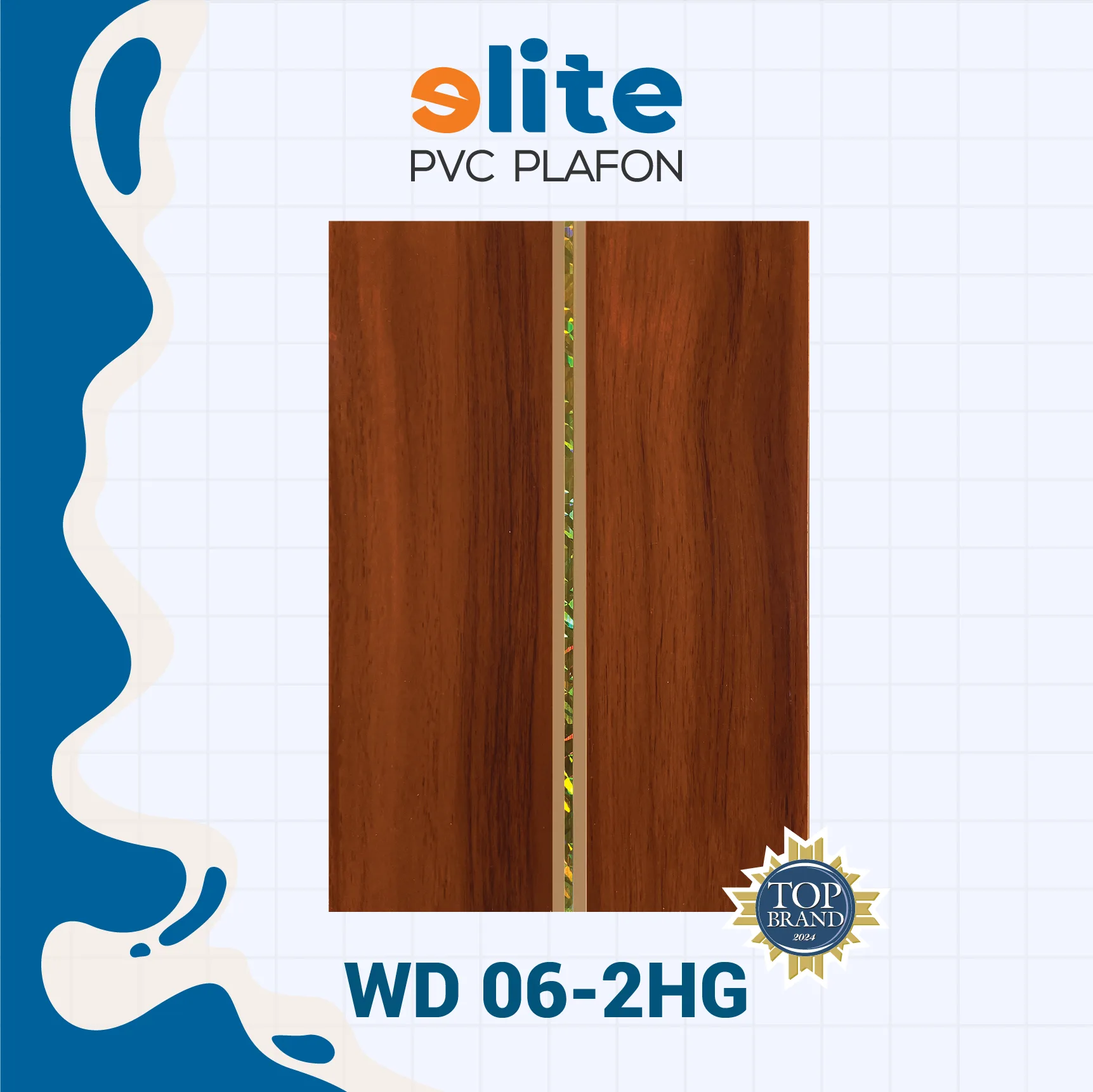 Elite Plafon Glosy Lebar 20 cm galeri 52